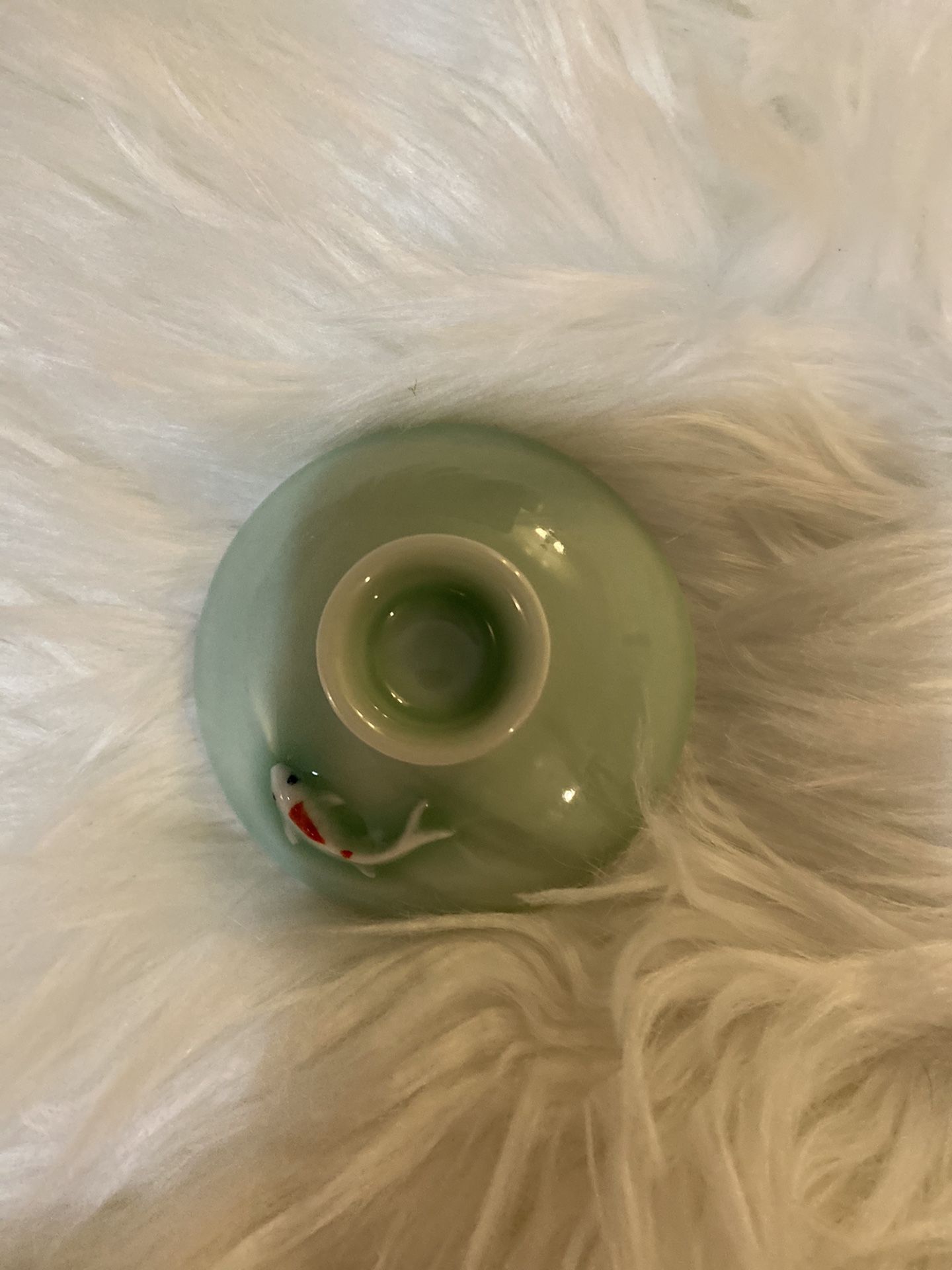 Green tea cup