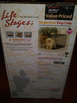 Single door dog crate Thumbnail