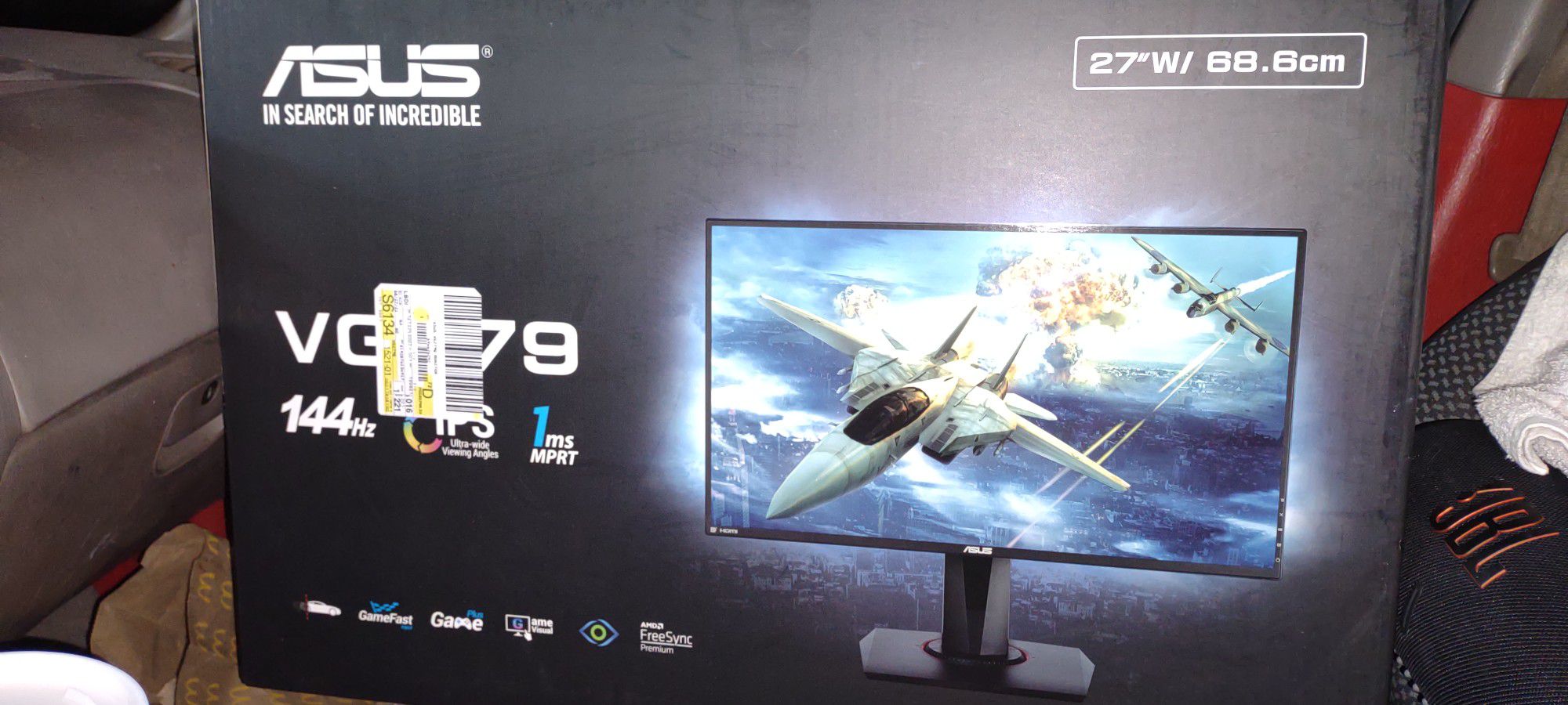 Asus VG 279 27-in Gaming Monitor 