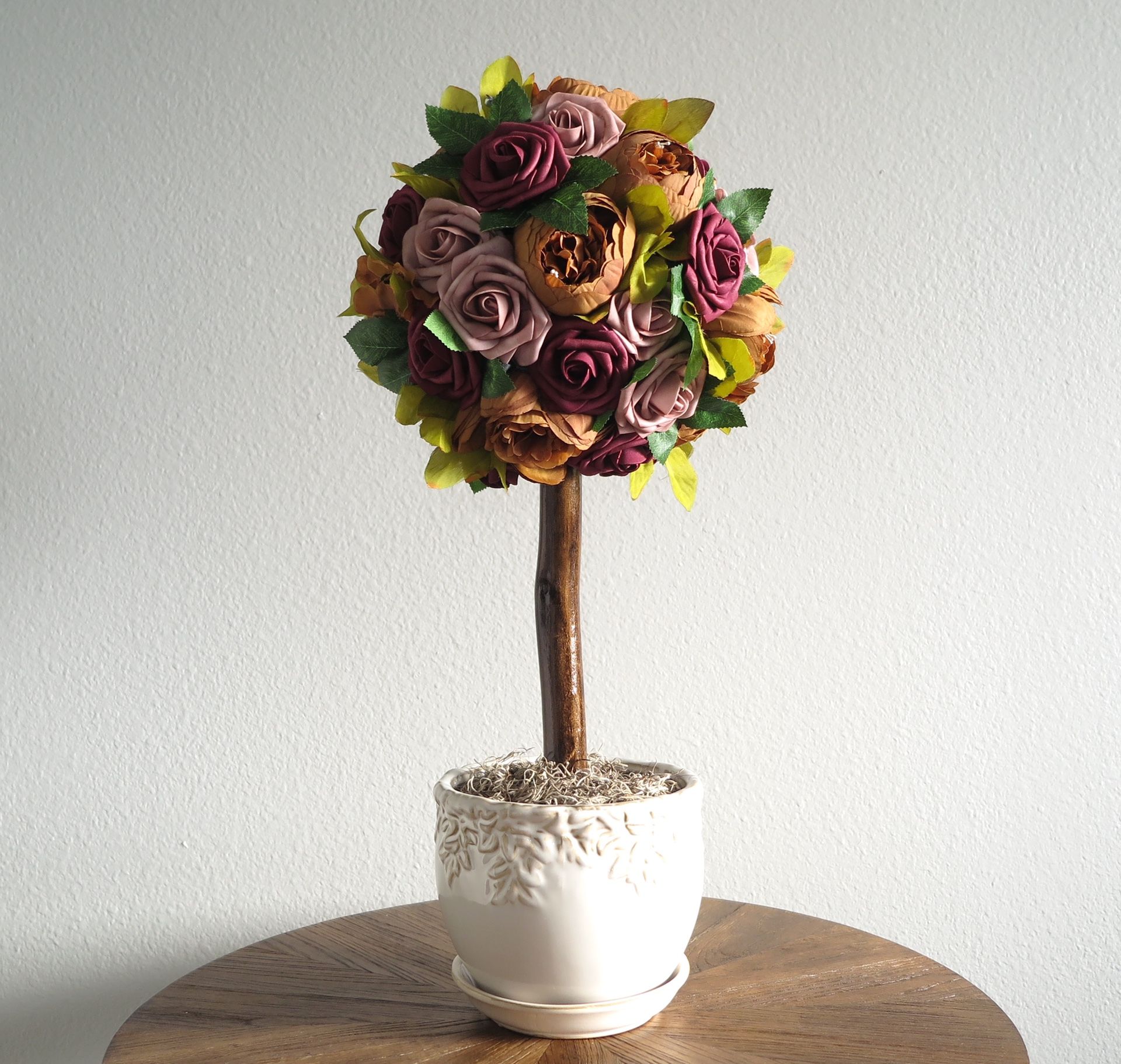 Flower Decor, Large Topiary Tree