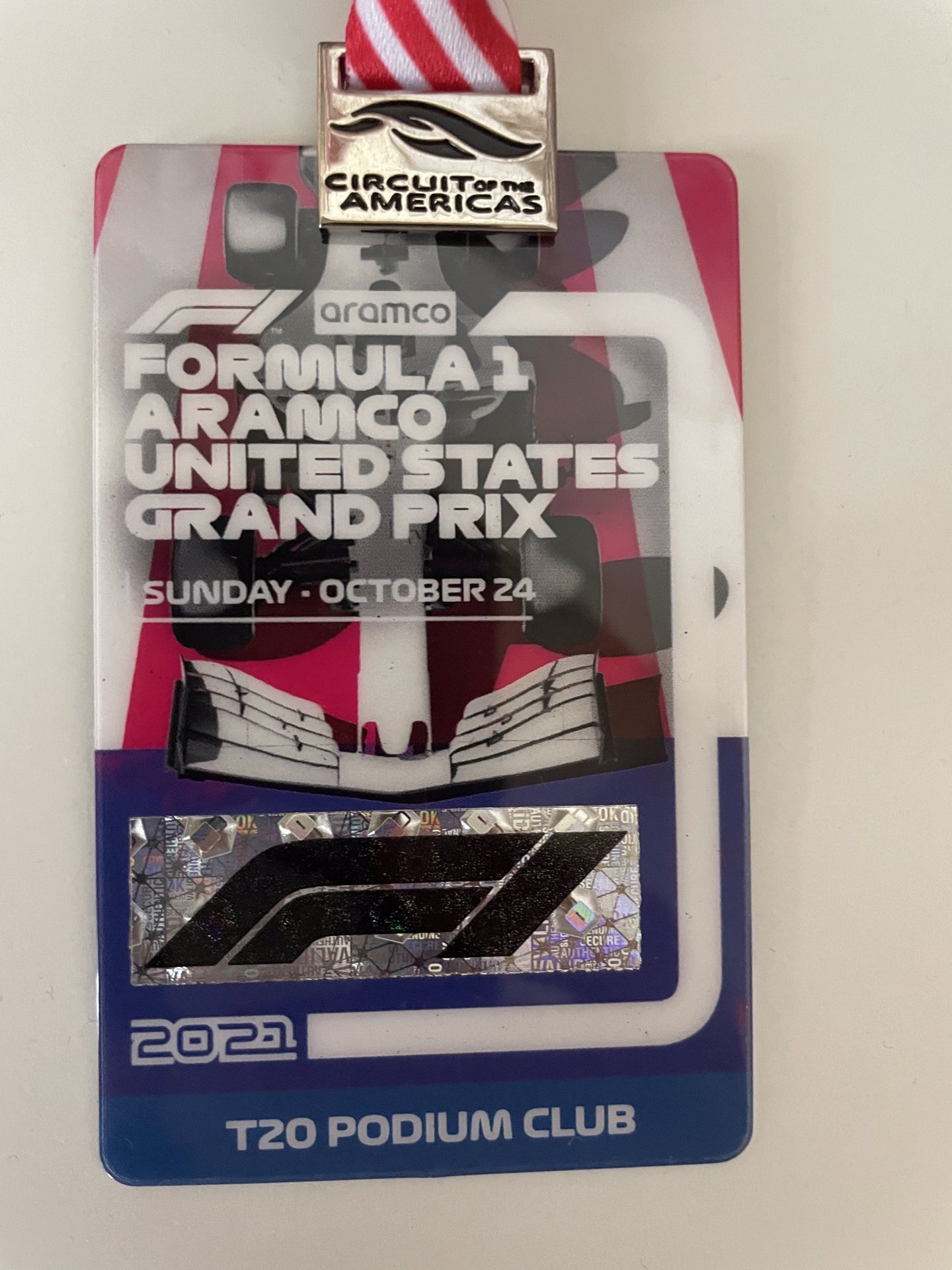 Formula 1 Podium Club Ticket - Race Day