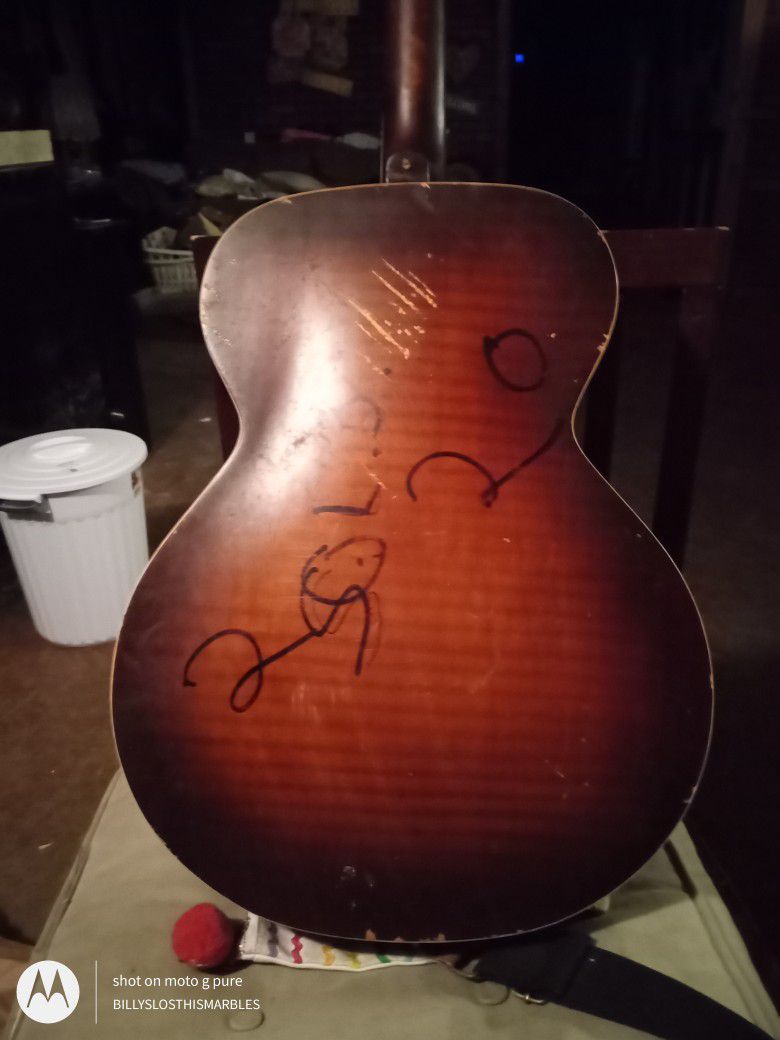 VNTG.ARCHTOP KAY ACOUSTIC GUITAR
