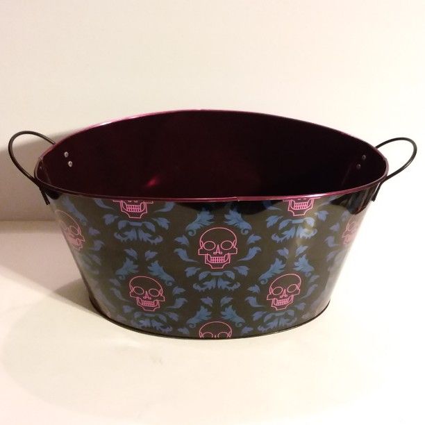 Skull Metal Bin