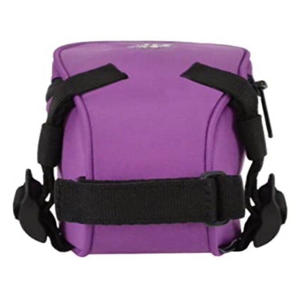 Sherpani purple flower bike seat bag/ messenger bag/ saddle bag