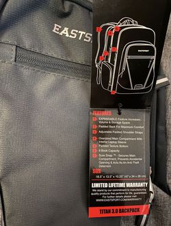 NEW EASTSPORT Backpack! 24.88$ Retail •Several Available• Thumbnail