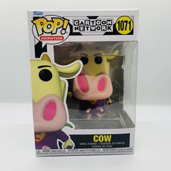 Funko POP! Television Cow & Chicken Cow Figure #1071! Thumbnail