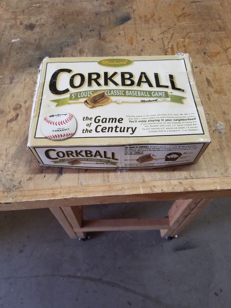Corkballs one dozen new baseball softball