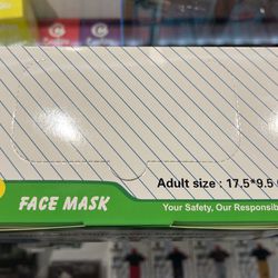 Disposable Face Mask 50 ct. Thumbnail