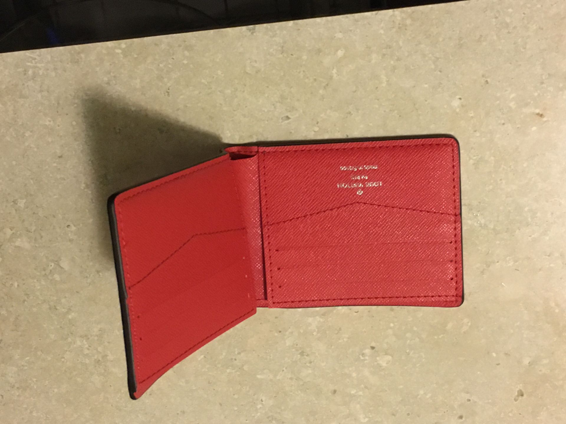 Louis Vuitton supreme wallet