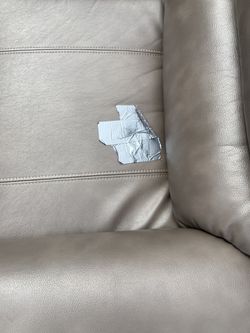 Reclining Sofa With Cup Holders And Leg Rest Thumbnail