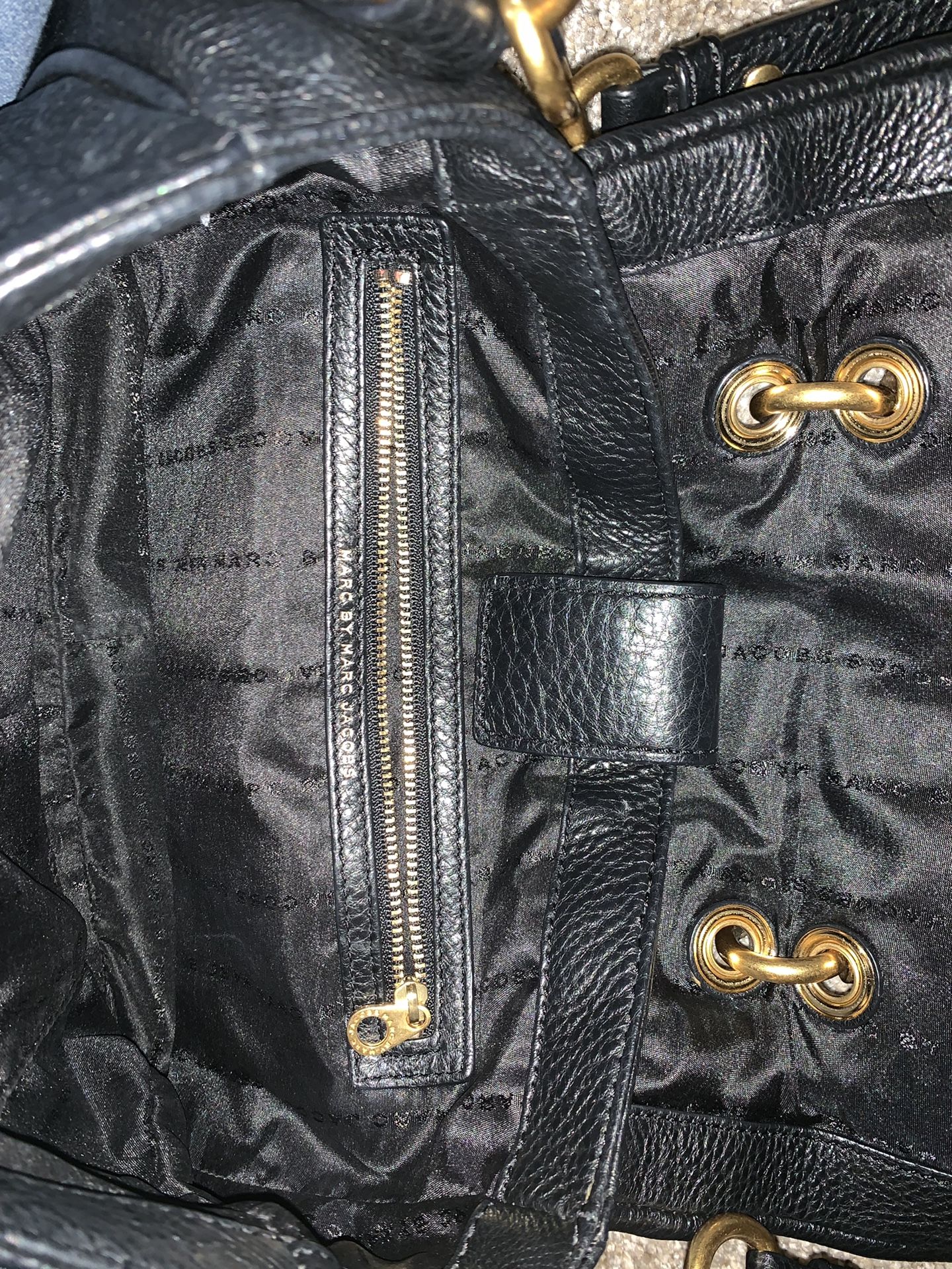 Marc by Marc Jacobs black leather bag