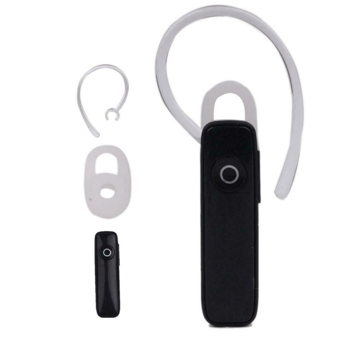 Bluetooth 4.1 Headset Wireless in-ear Stereo Headphones Handfree Earphone Earbud Color White