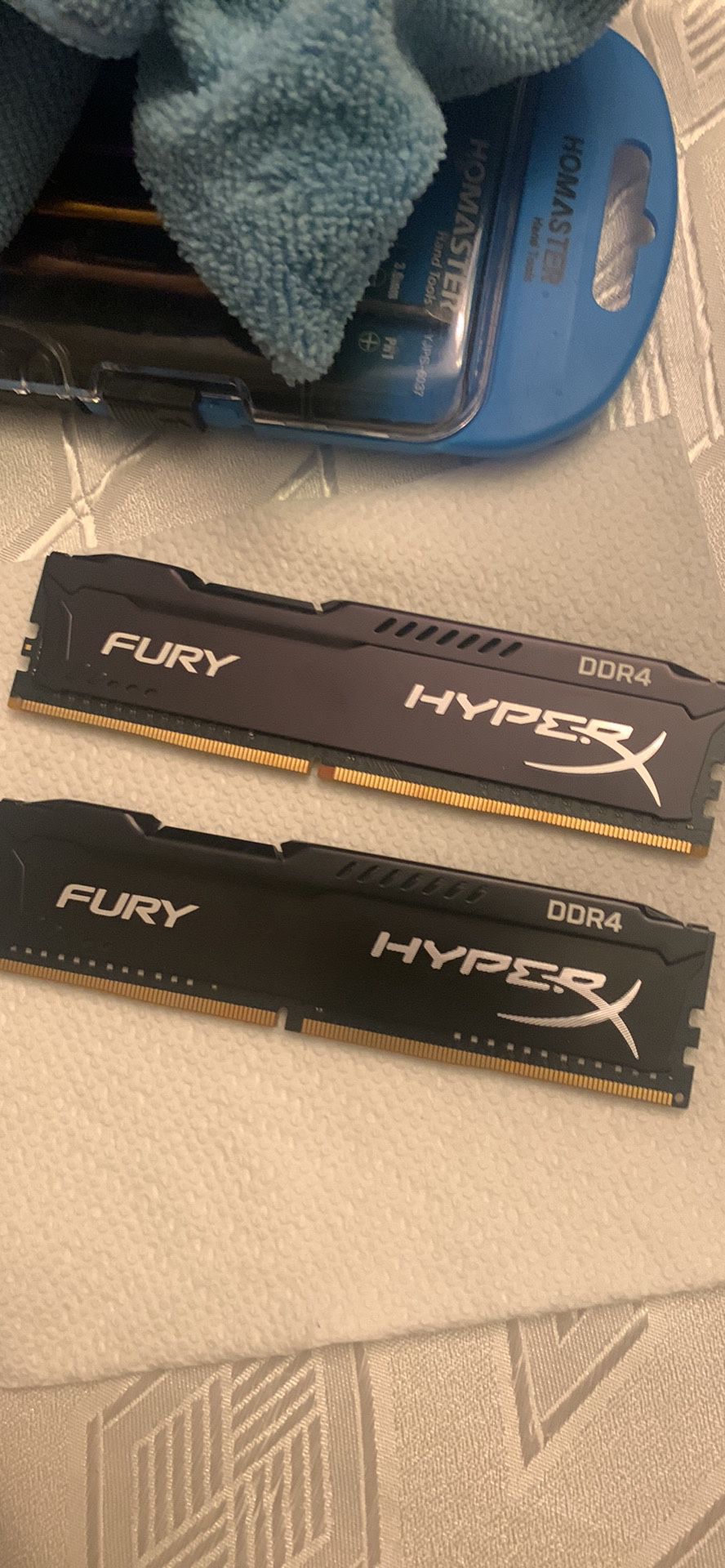 HyperX Fury 2400mhz DDR4 (2x8gb) RAM