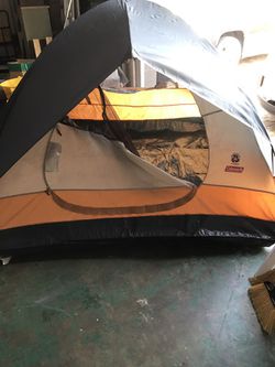 Coleman camping tent. Thumbnail