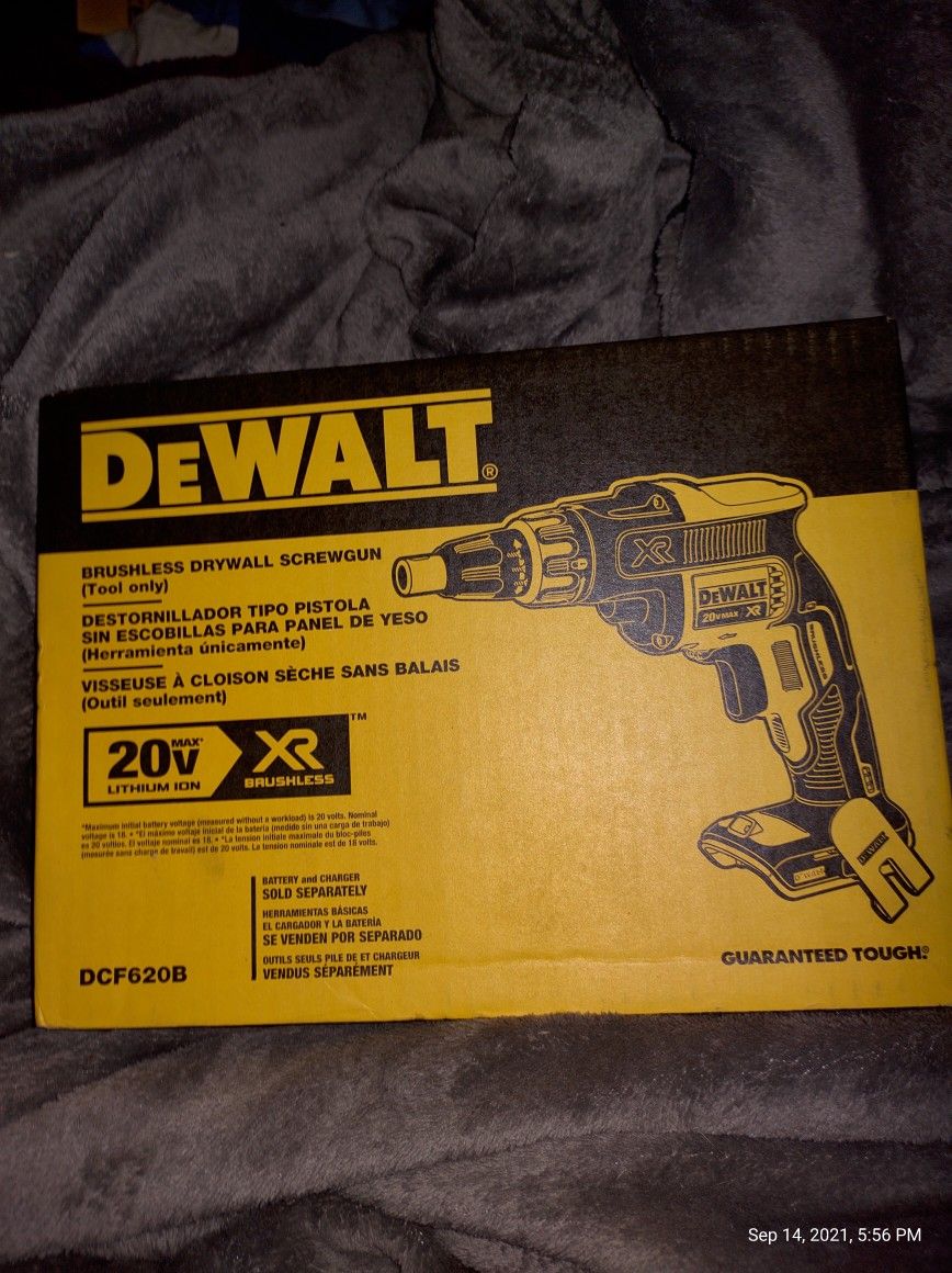 DeWalt Brushless Drywall Screw Gun 20v Tool Only