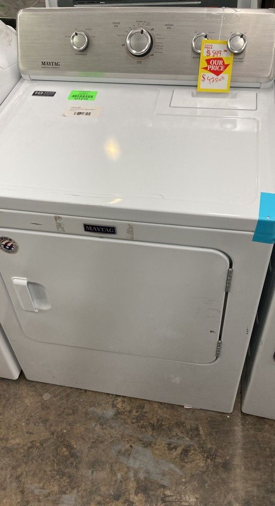 MAYTAG MEDC465HW 7cu ft Dryer (White) 3CN for Sale in Houston, TX