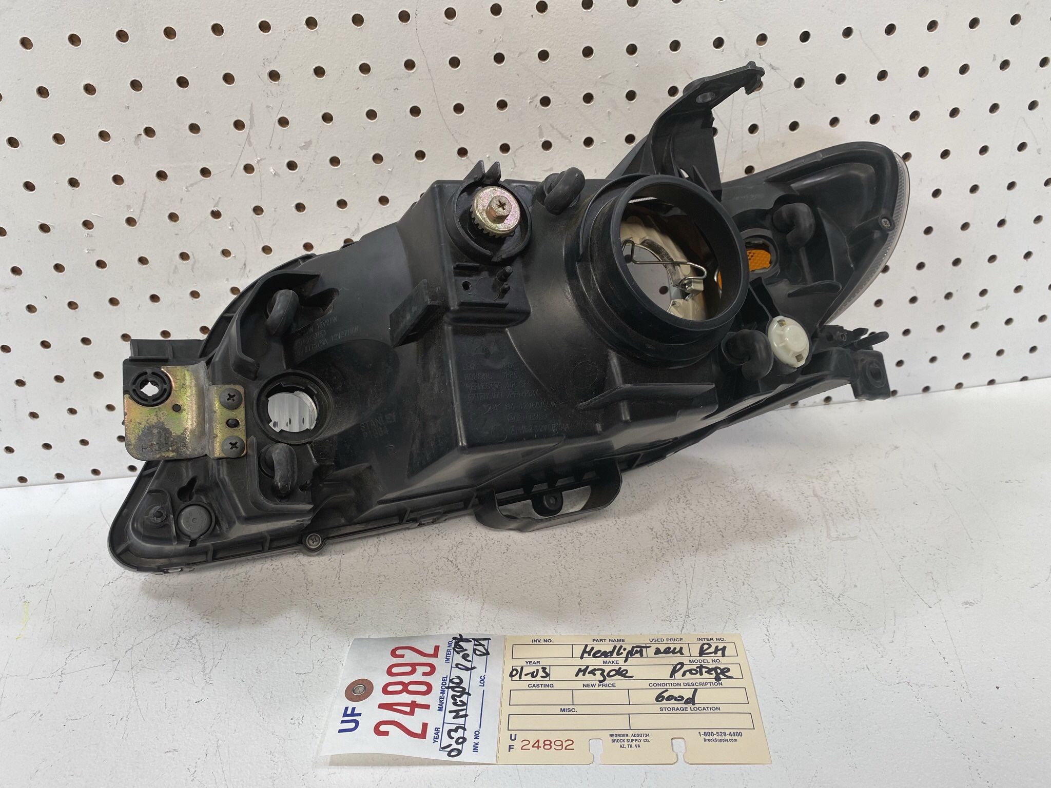 2001 2002 2003 MAZDA PROTEGE RIGHT SIDE HEADLIHT OEM