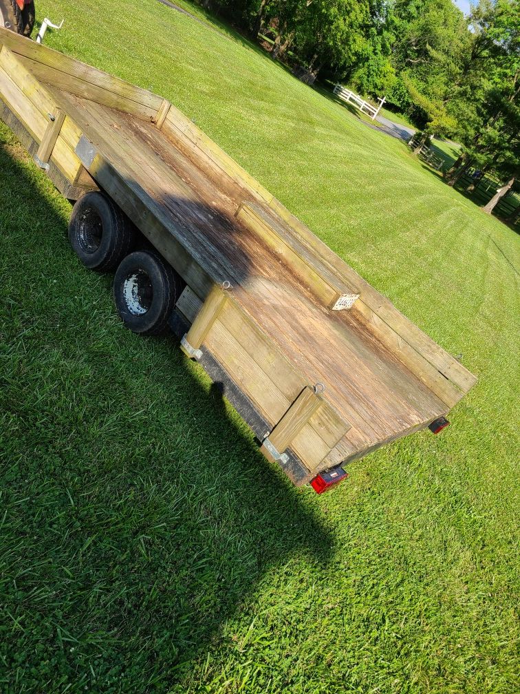 14ft Dual Axle Utility Trailer