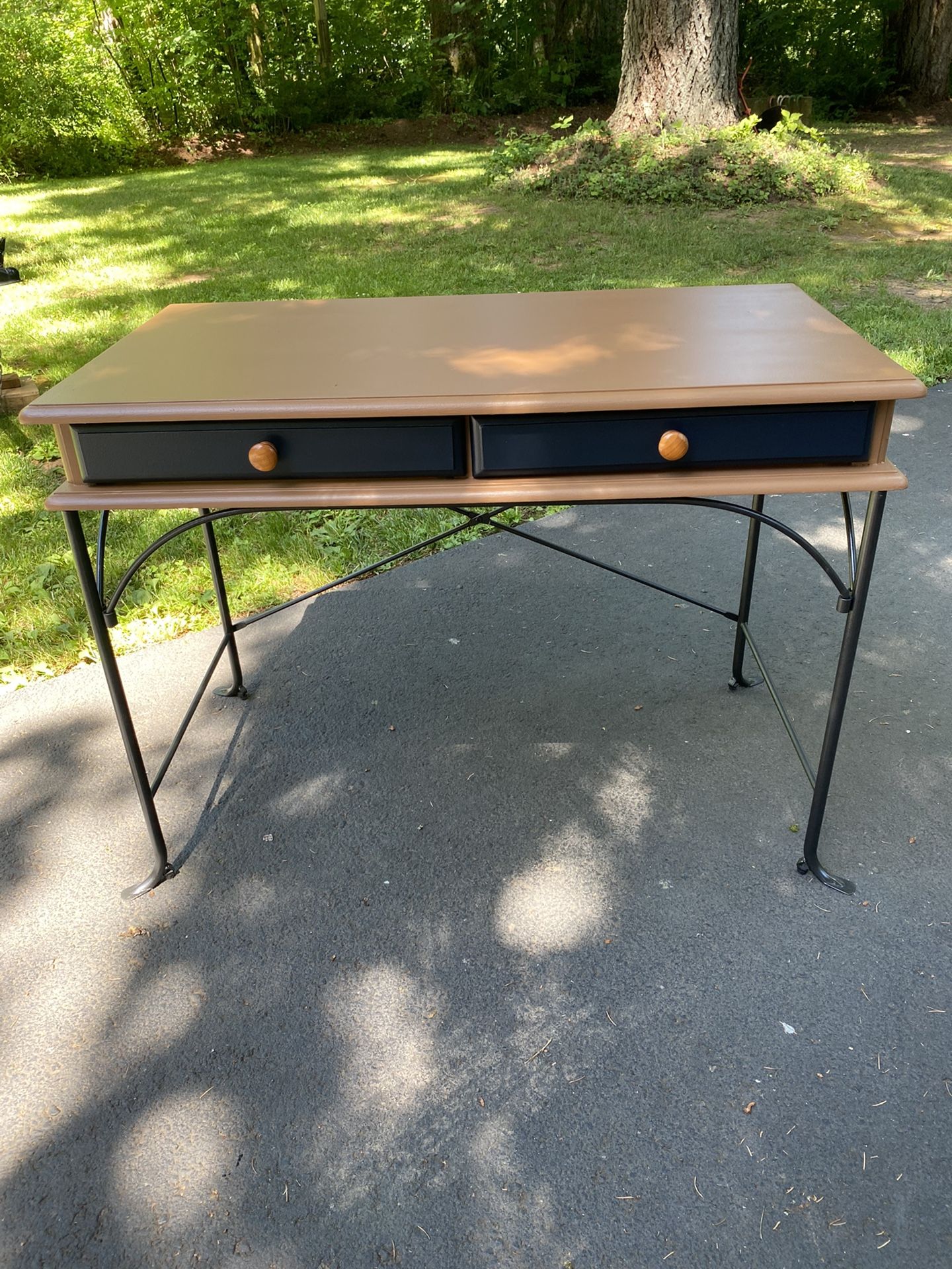 Solid Wood Writing Desk / Vanity