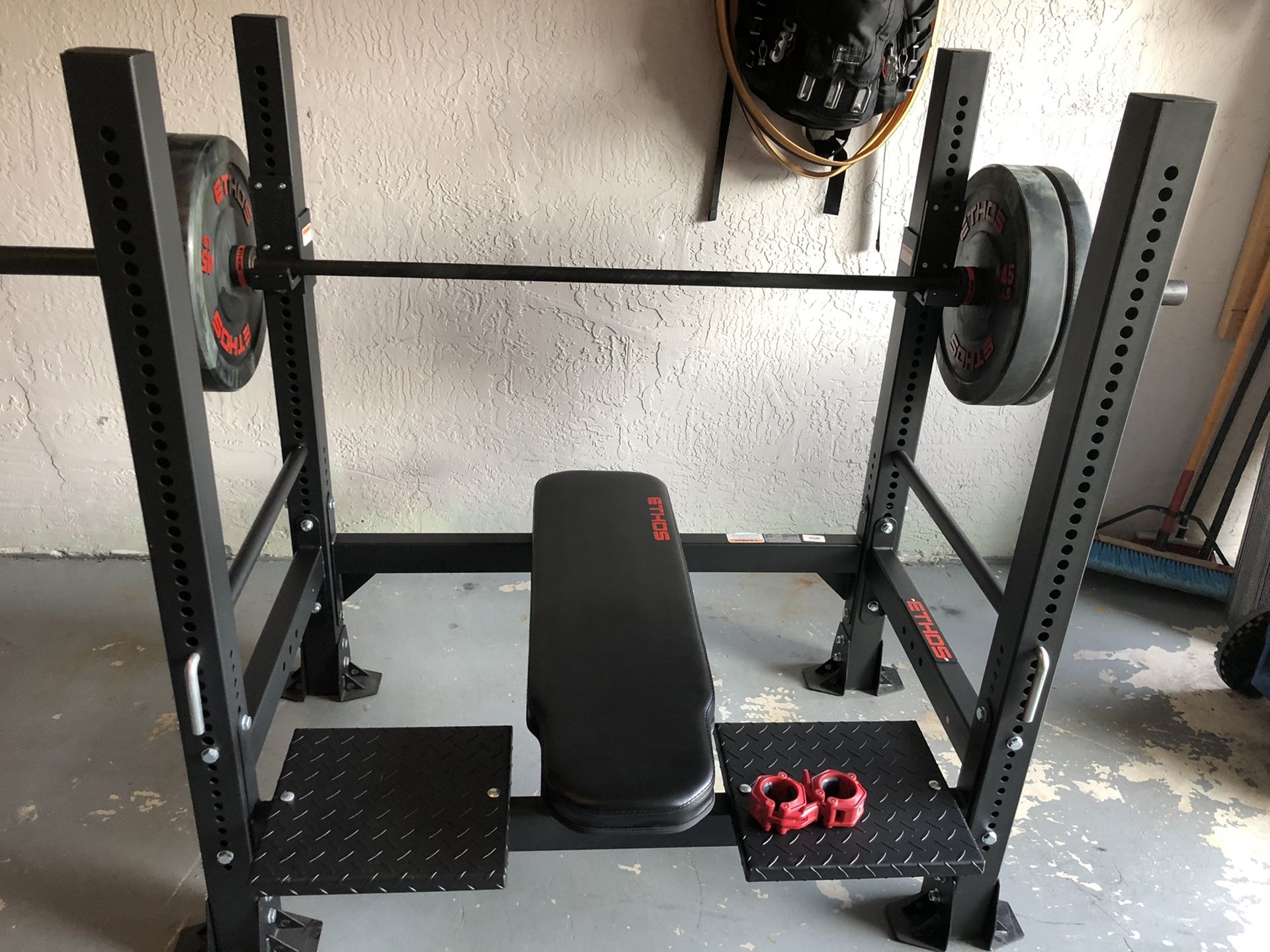 NEW Ethos Olympic bench (weights not included) for Sale in Fort