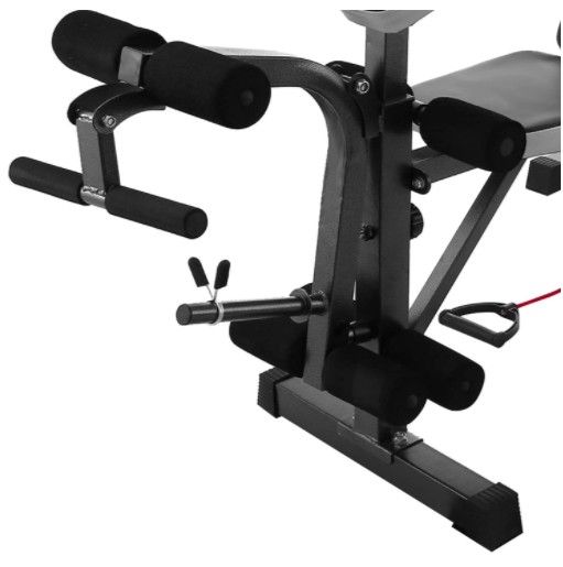 🏋🏼♀️💪🏻 Weight Bench Multi Functional Use- Preacher Curl, Squat Rack, Leg Press, 660lb Capacity
