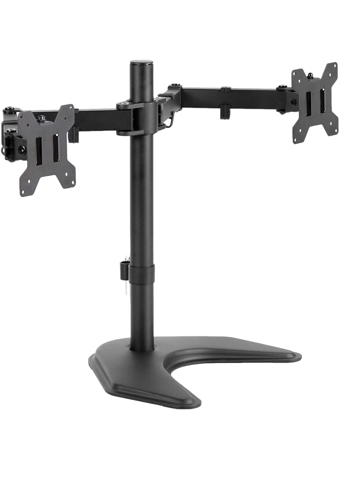 VIVO STAND VIVO STAND-V002F Dual LED LCD Monitor Free-Standing Desk Stand for 2 Screens