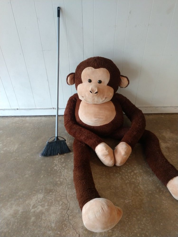 6.5 foot stuffed animal monkey huge toy