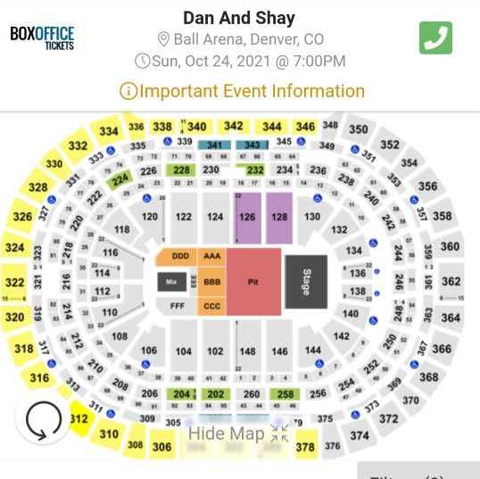 2 Tickets - Dan & Shay