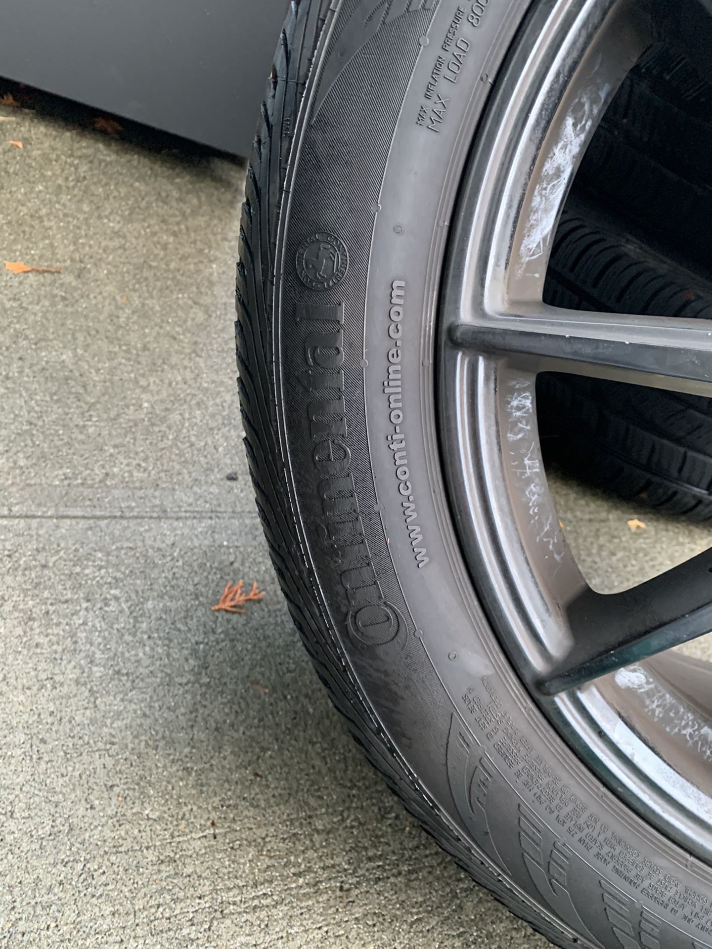 18" BMW Wheels And Tires 245/45/18 (Continental)