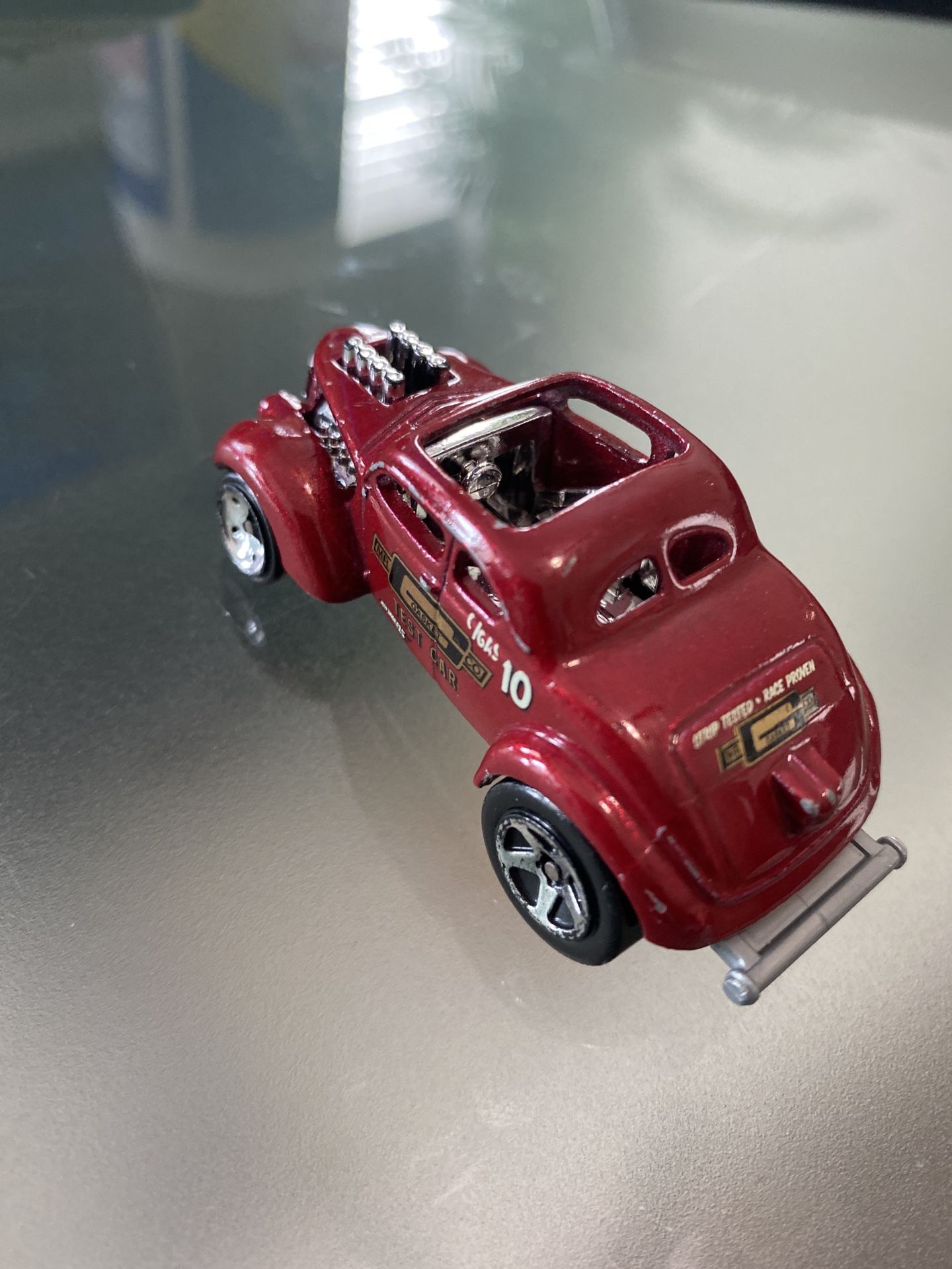 PASS´N GASSER 1:64 MR. GASKET CO. TEST CAR HOT WHEELS 2010