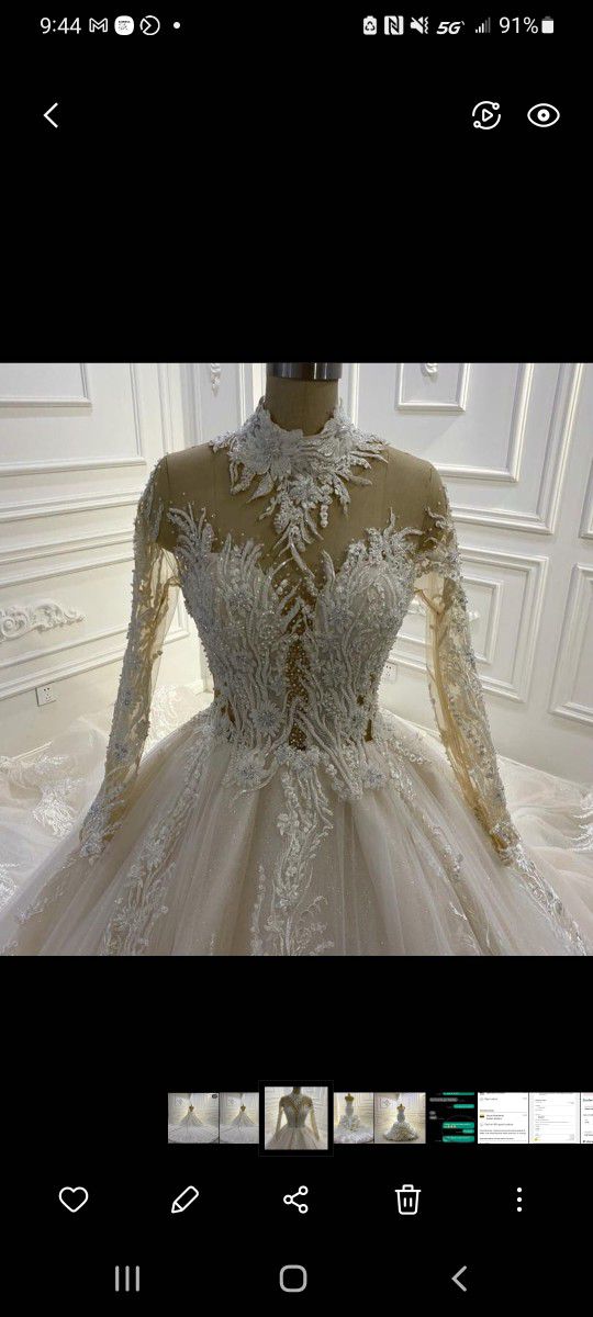 Custom Wedding Gown 