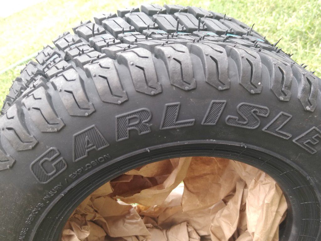 New garden tractor tire