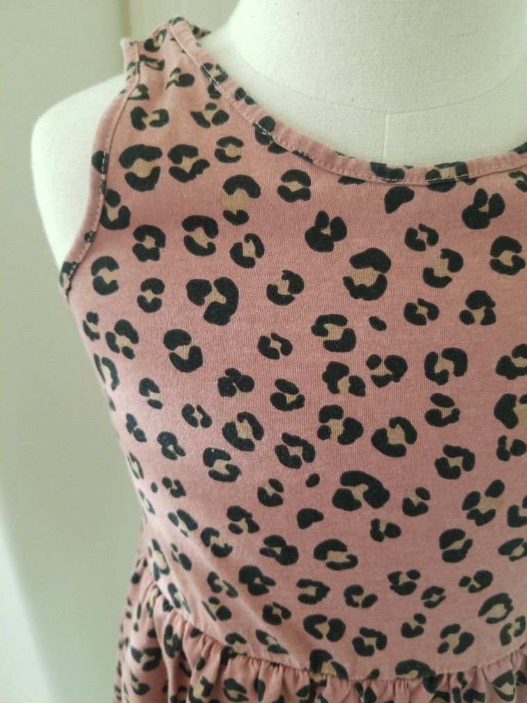 Girls H&M Leopard Dress