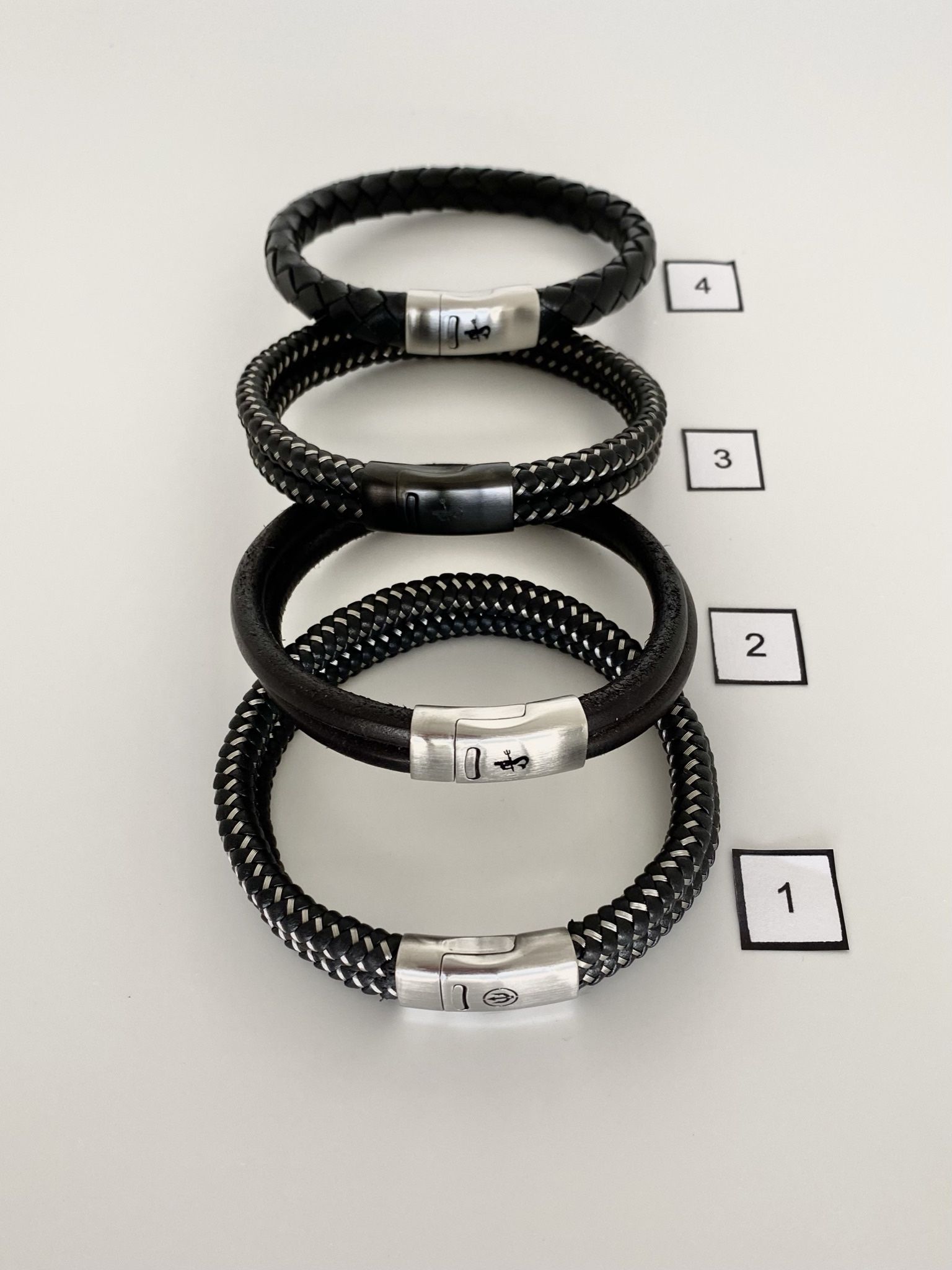Bracelets . Leather And Rope . Clearance Collection