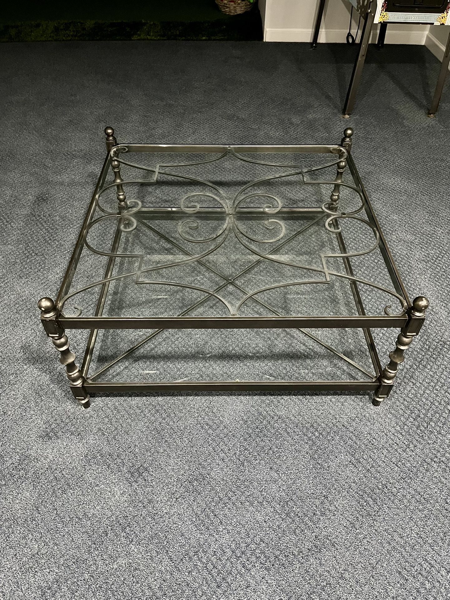 Wrought Iron Coffee Table