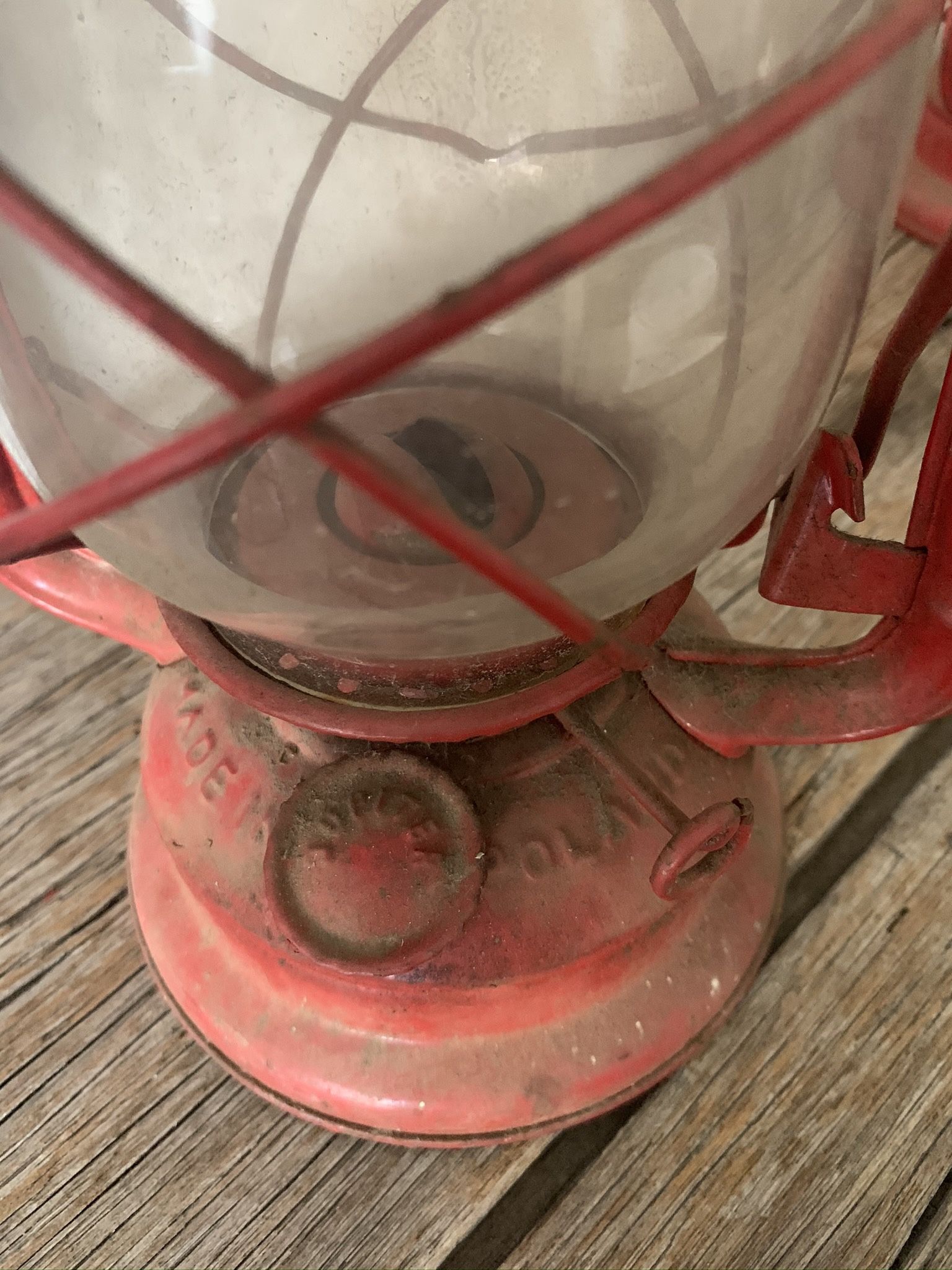 Vintage Polish Lamp Antique Oil Lamp