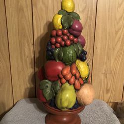 Estate Sale Ceramic Fruit Tree Thumbnail