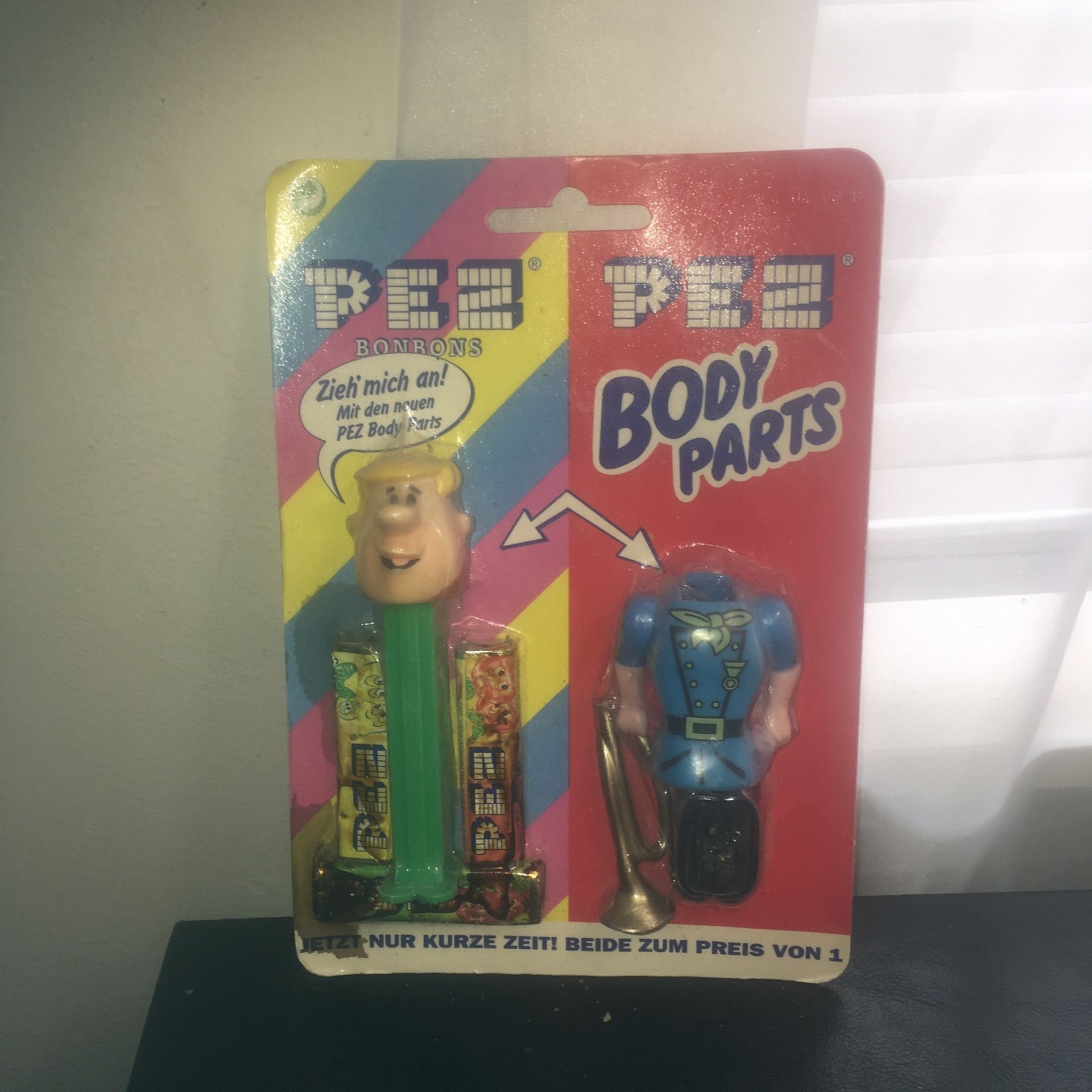 PEZ BODY PARTS ( BARNEY RUBBLE)