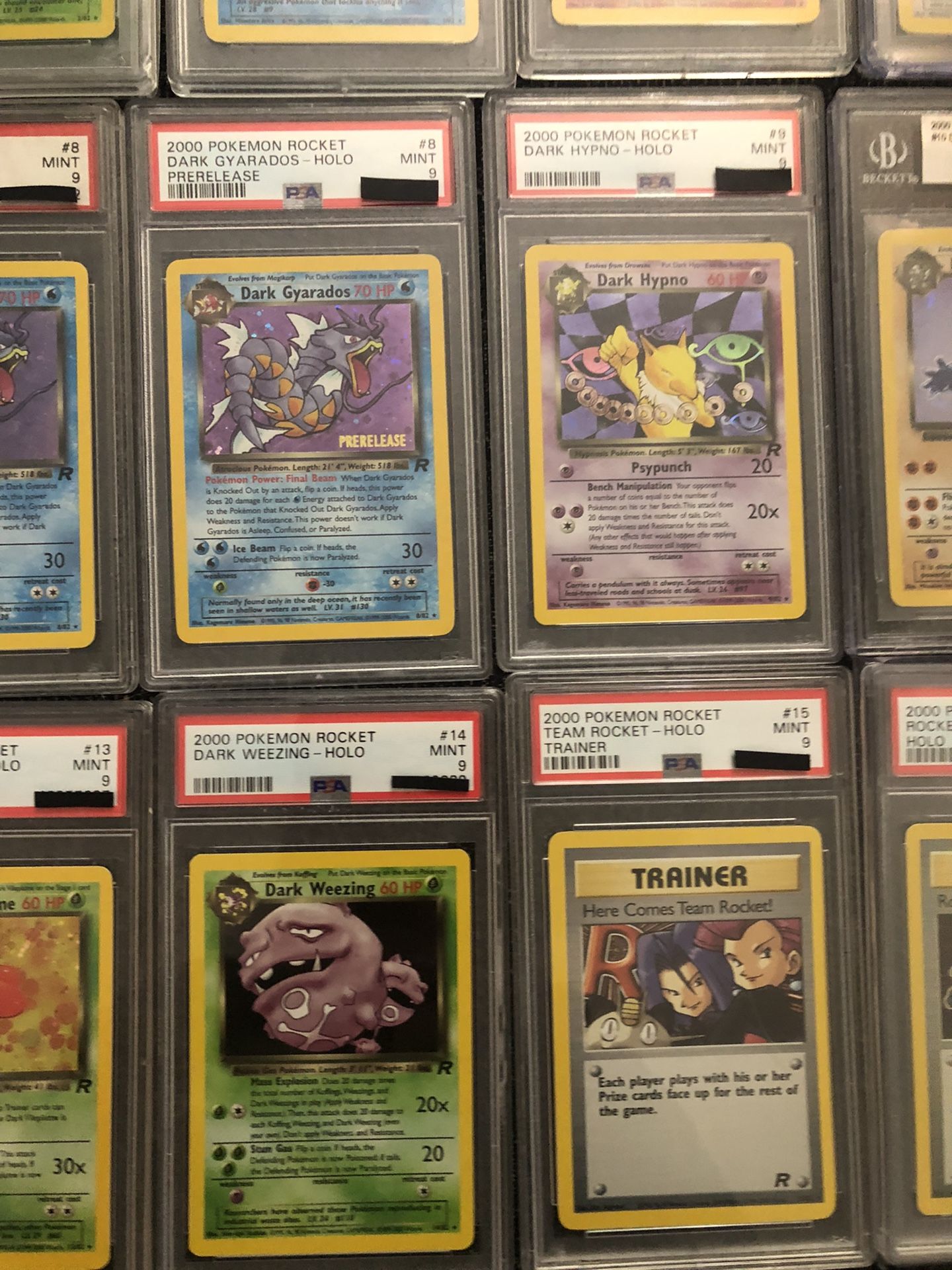 Pokémon PSA 9 BGS 9 CGC 9