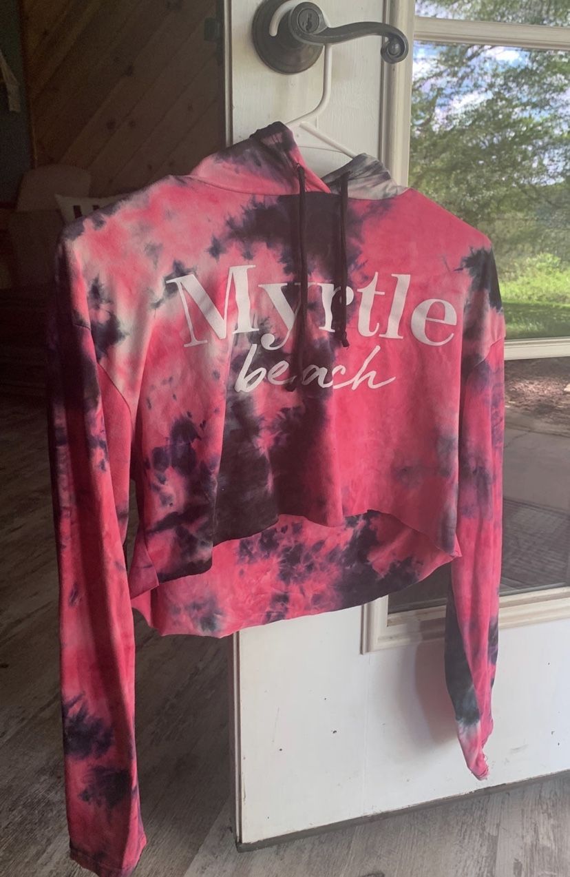 Myrtle Beach Super Soft Crop Top hoodie