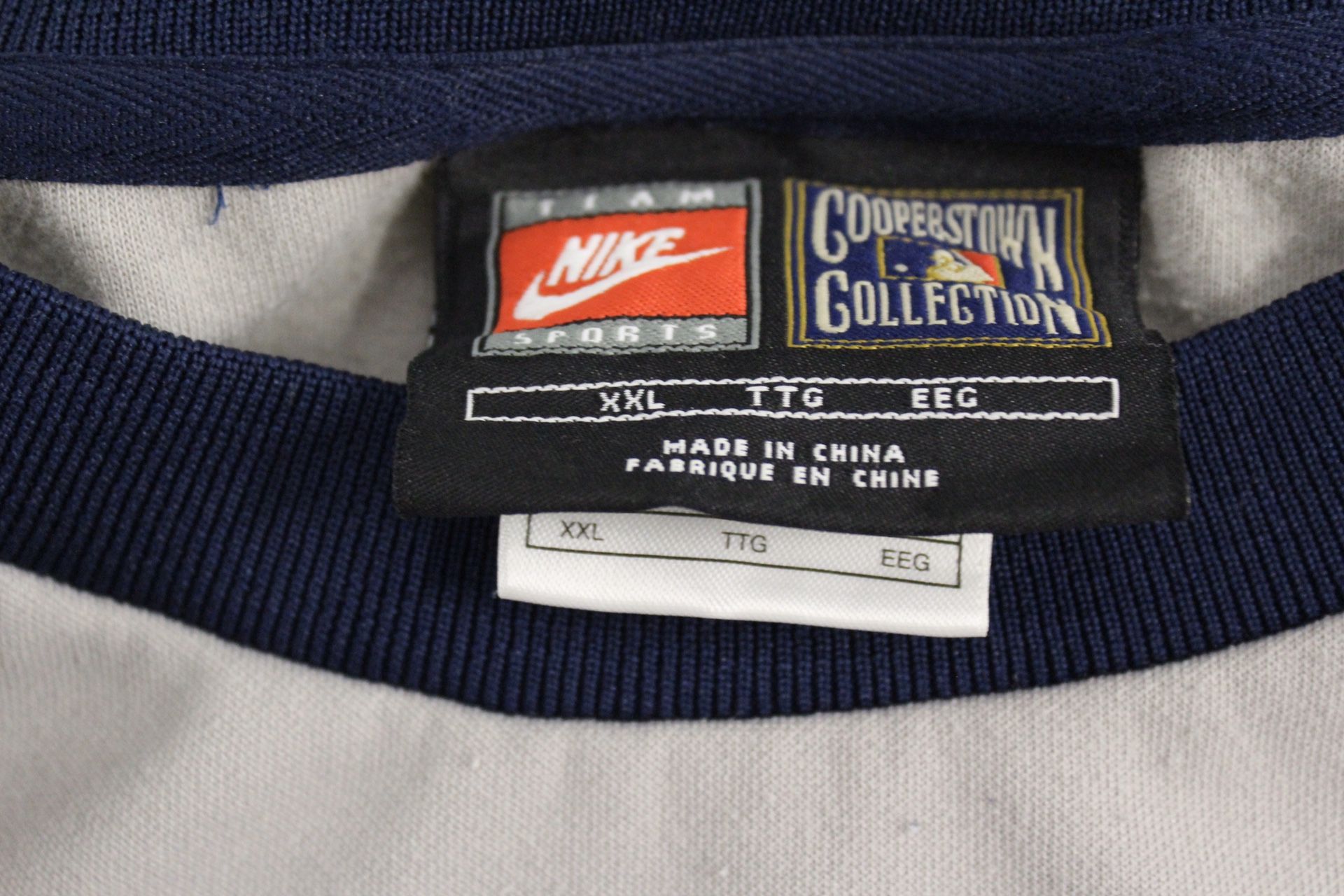 Nike Ernie Banks Vintage Cooperstown Collection Chicago Cubs Jersey XXL 2XL