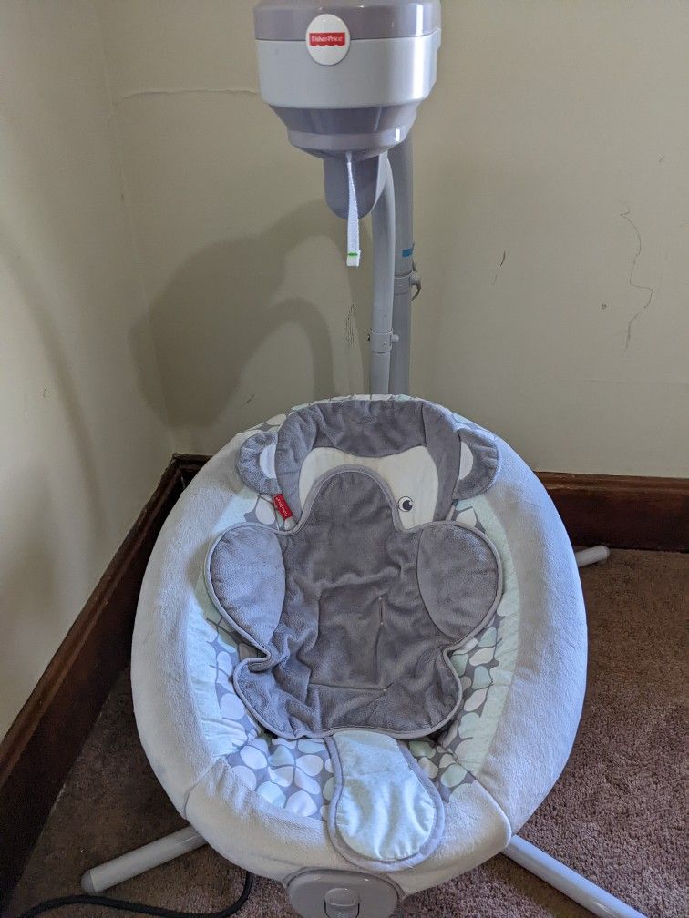 Fisher-Price Sweet Surroundings Monkey Cradle 'n Swing
