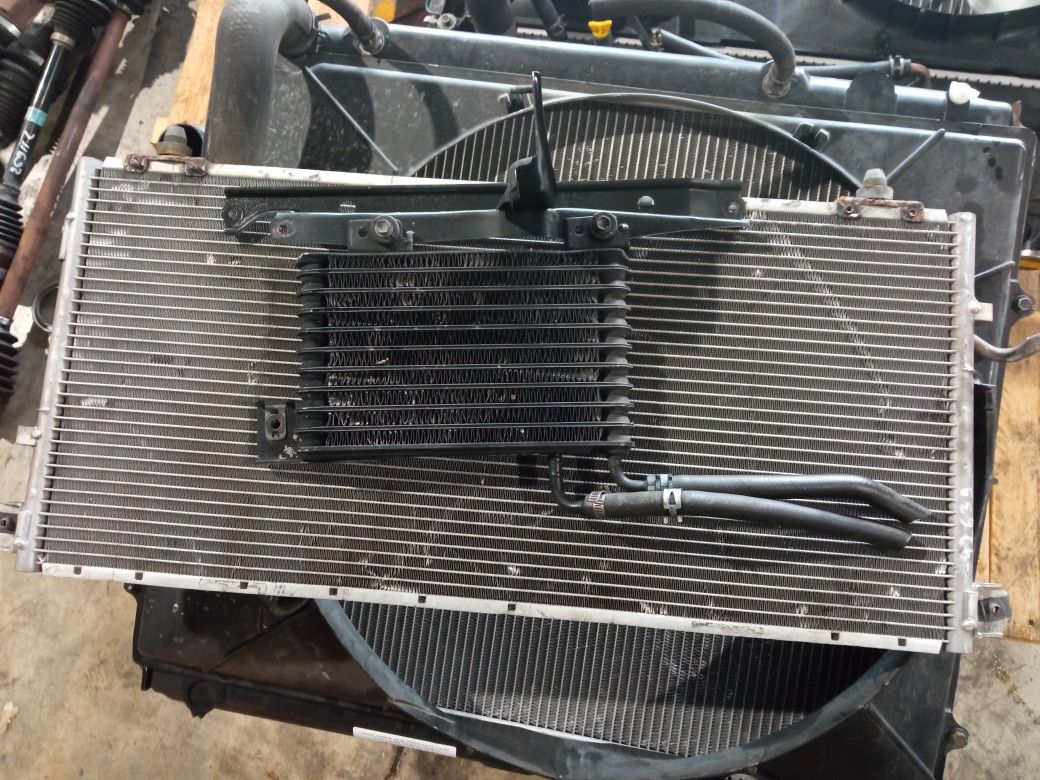 Radiator, Condenser And Fan For 2000 Toyota Tundra Stock 42639