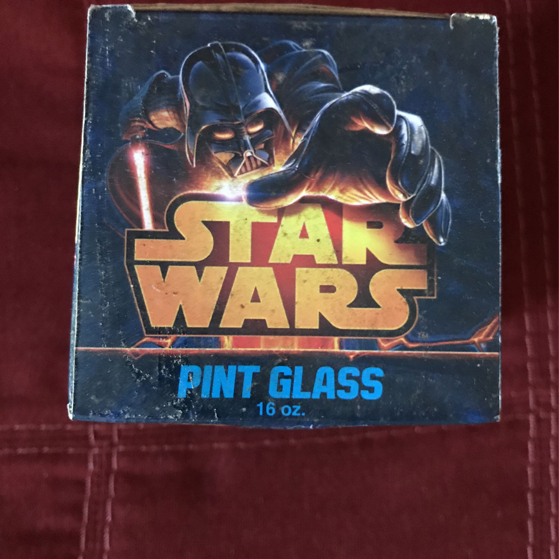 Star Wars Boba Fett pint glass
