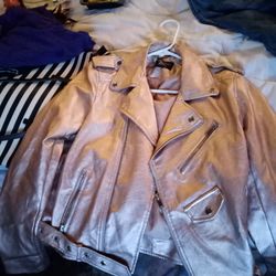 Nice Small  New Shiny Pink Jacket  For  Small Petite Lady Or Girl10.00  Thumbnail