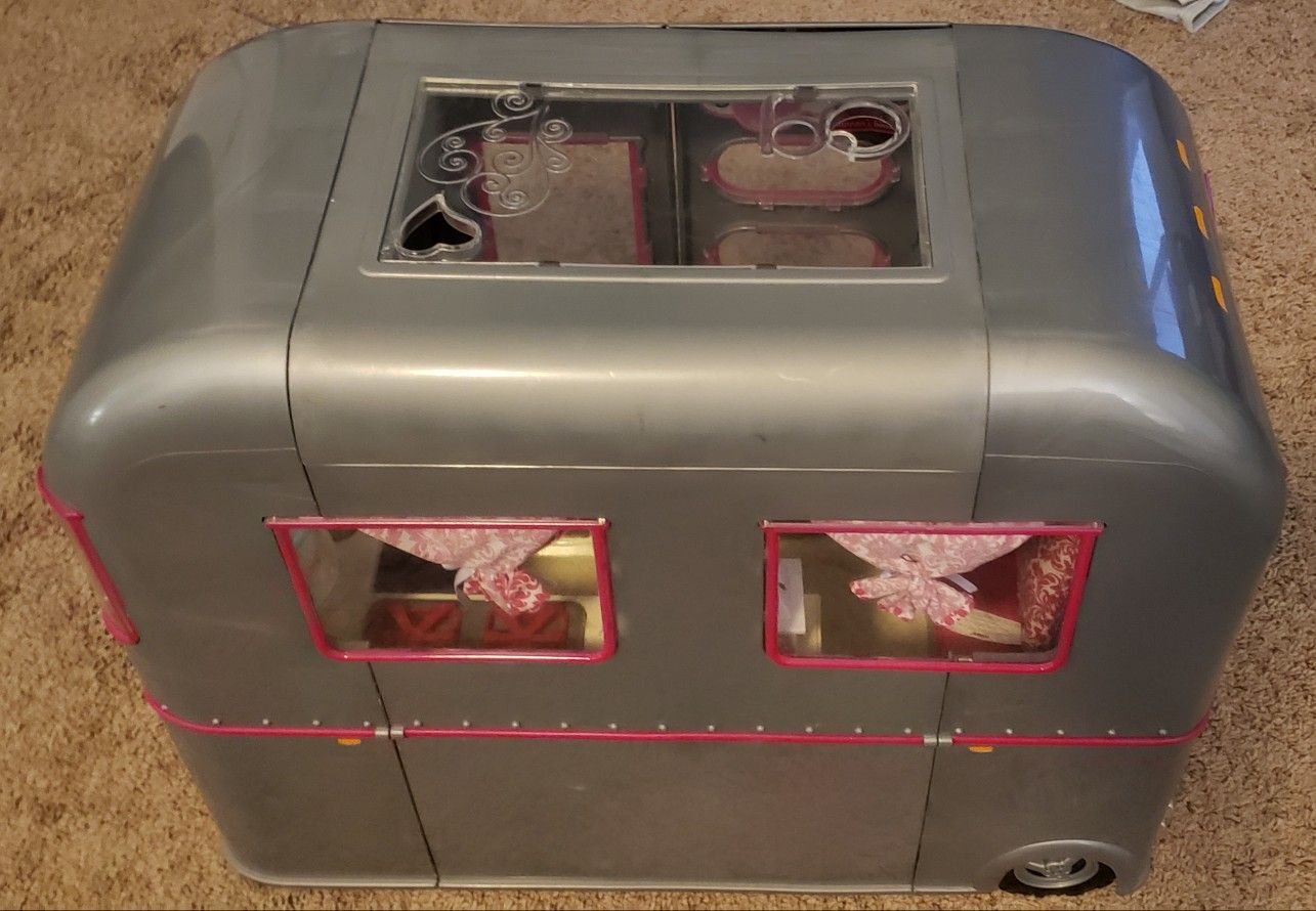 Our Generation RV Seeing You Camper Jeep sold separately in another