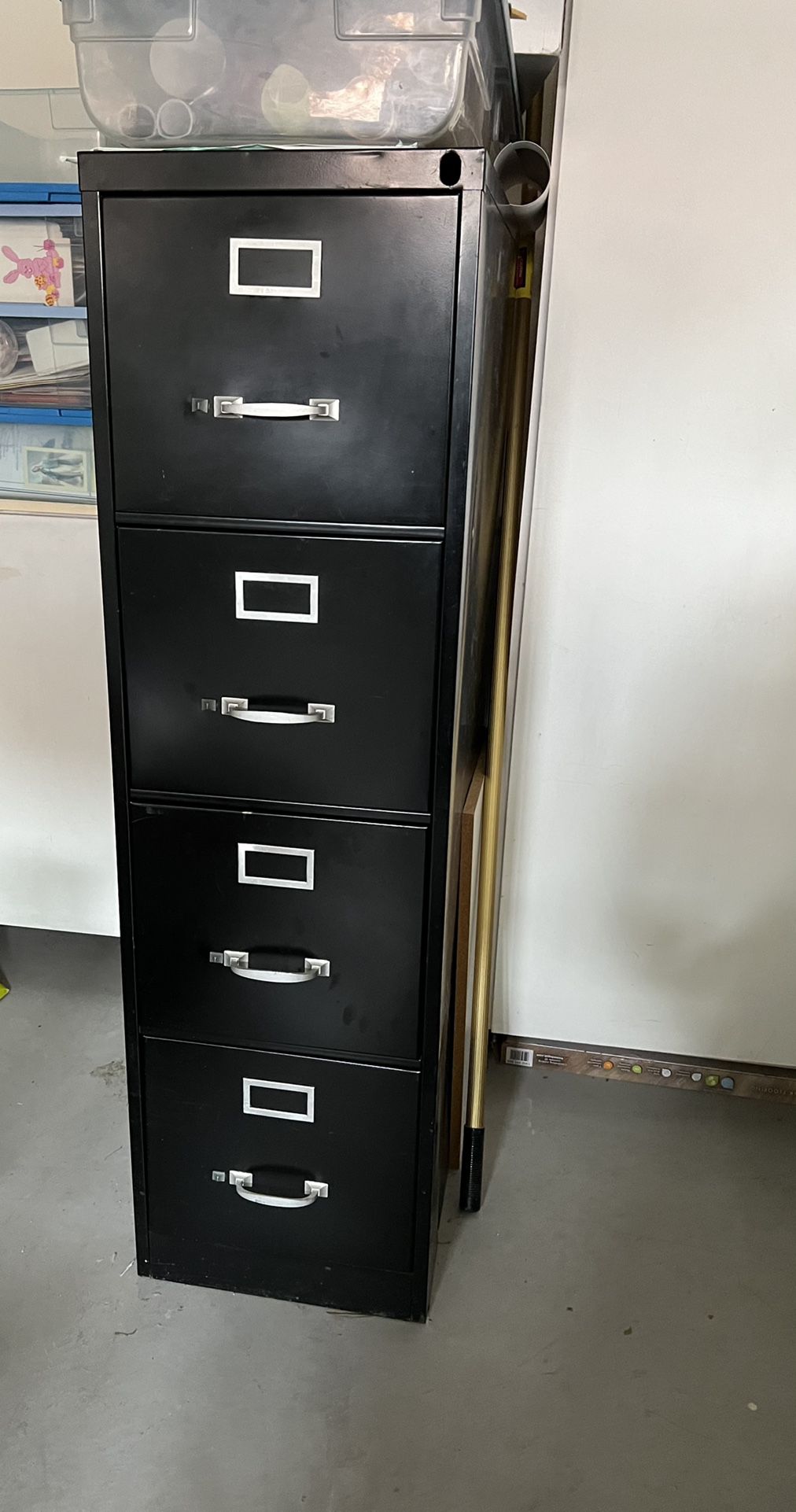 4 Draw Metal File Cabinet