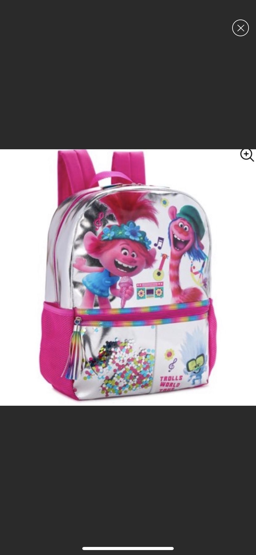 Trolls World Tour Girls Backpack