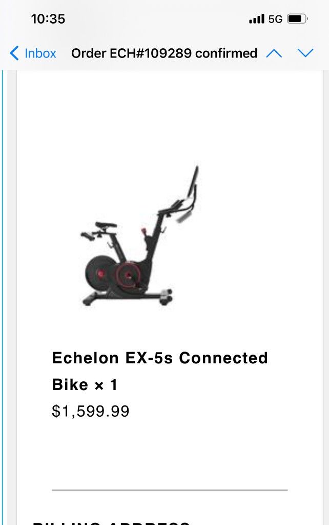 Echelon Exercise Bike