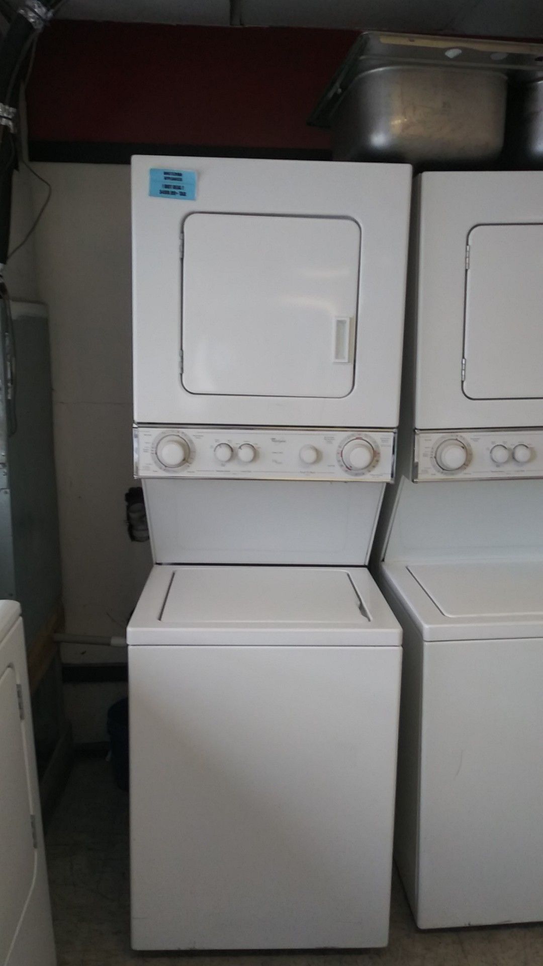 Whirlpool Stackable washer and gas dryer for Sale in Houston, TX OfferUp